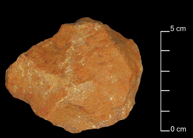 A Middle Palaeolithic tool found at Attirampakkam. (Sharma Centre for Heritage Education, India)